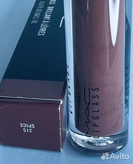 Mac Brilliant блеск губ #315 Spice Новый Оригинал