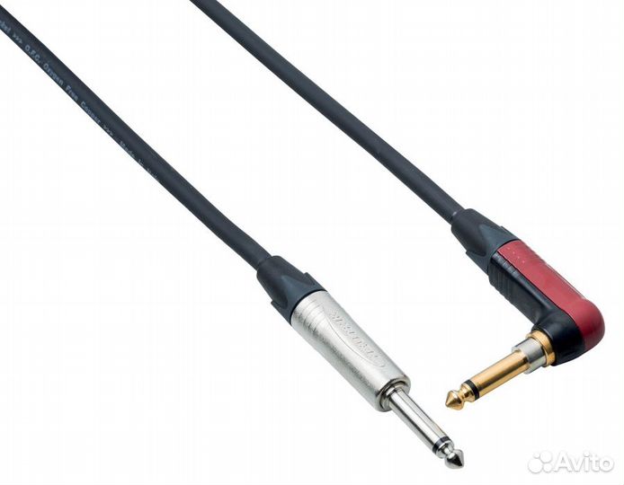 Кабель гитарный Bespeco NCP450SL 4.5 m (прямой/угл