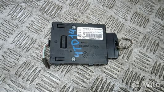 Замок зажигания renault fluence 1 (4TD14J101)