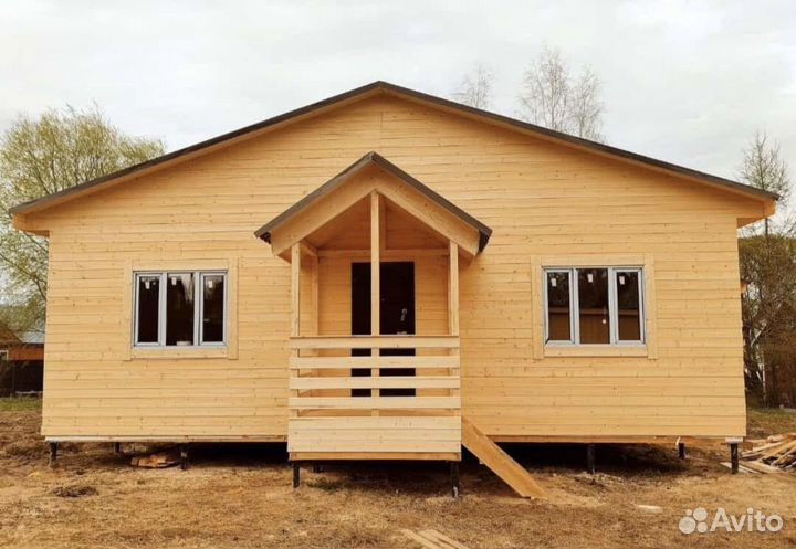 Каркасный дом 10х10