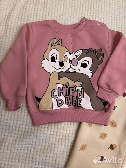 Костюм на флисе для девочки