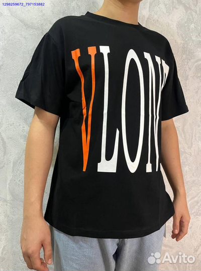 Футболка Vlone чёрная (Арт.65390)