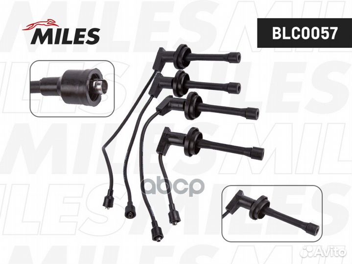 Провода в/в UAZ ZMZ409 с наконечником к-т BLC0057