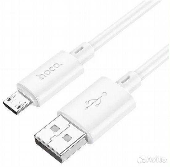 Hoco X88 Кабель Micro USB 2.4А белый