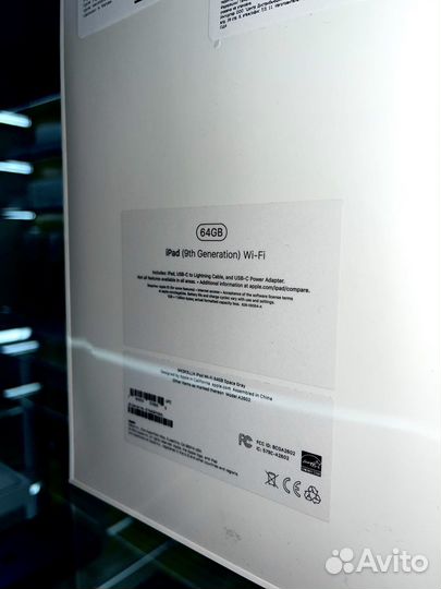 iPad 9th Generation 64 гб новый space gray