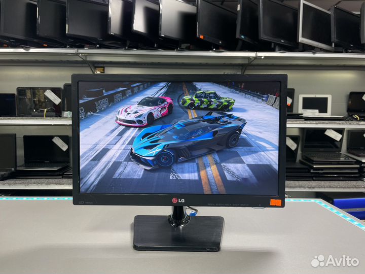 Монитор 18.5” LG 19EN33S, 1366x768, TN