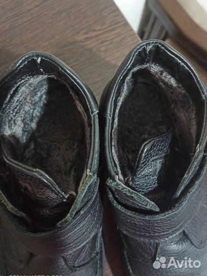 Ботинки зимние натуральная кожа