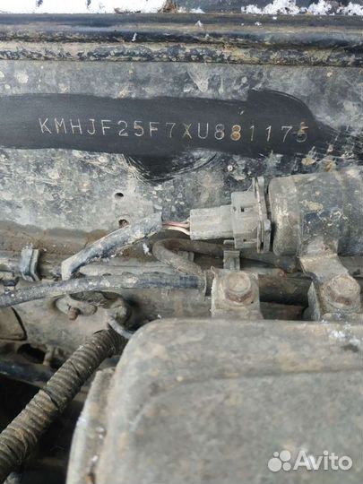 Двигатель на Хенде Элантра 1999 г в 2.0 автомат,ам