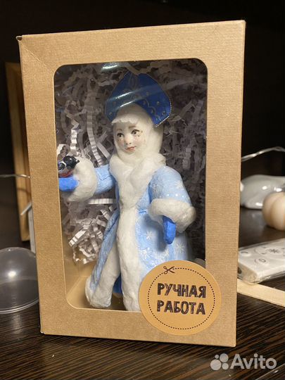 Ватные игрушки «Снегурочка»