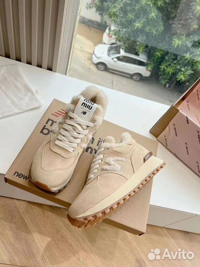 Кроссовки miu miu new balance