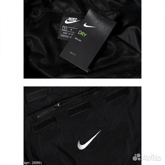 Анорак Nike Чёрный