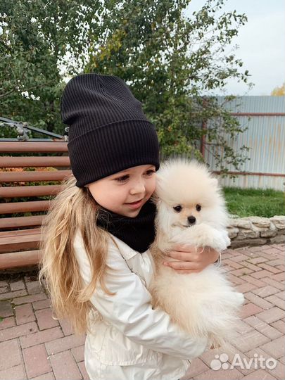 Шапка бини детская