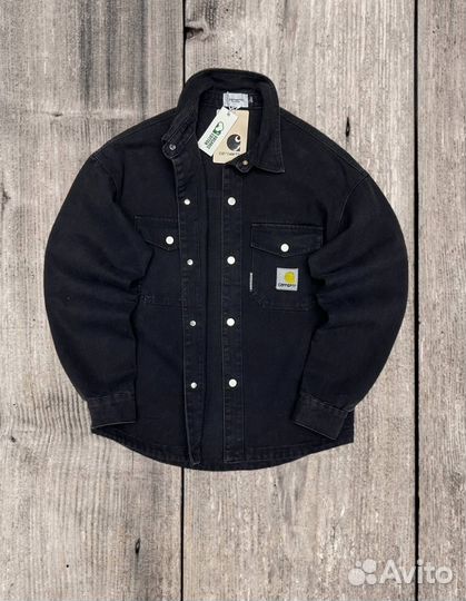 Джинсовая рубашка Carhartt