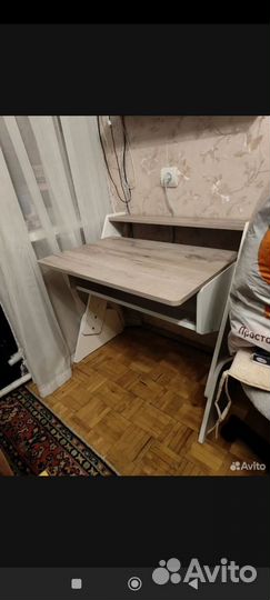 Растущий стол и стул комплект