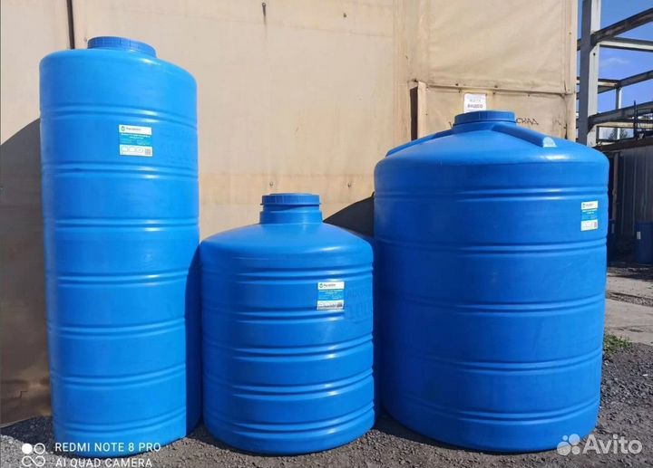 Пластиковые ёмкости баки для воды и Диз.Топлива