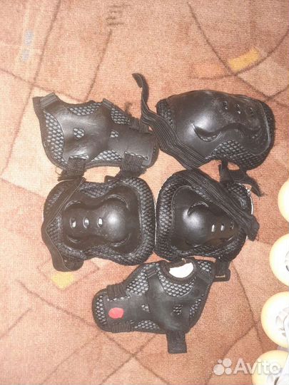 Ролики детские раздвижные 33-37 размер