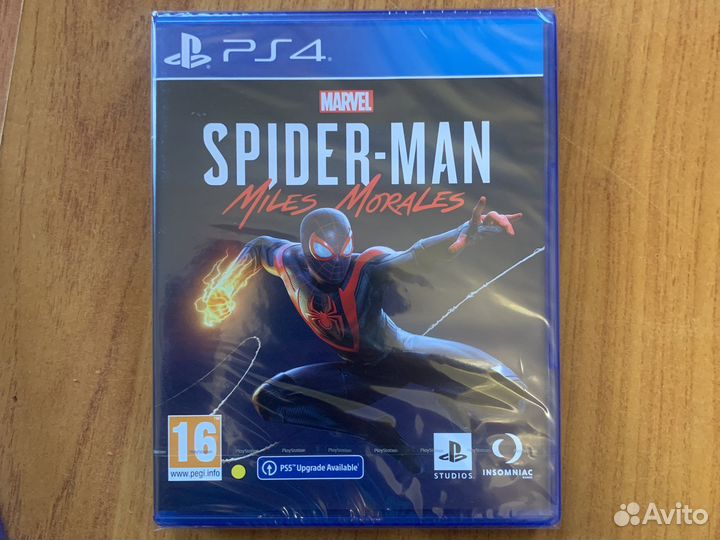 Человек паук Miles Morales PS4/PS5(новый)