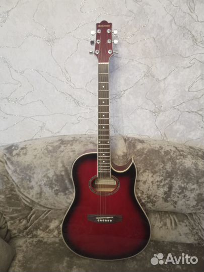 Электроакустическая гитара brahner новая (Китай)