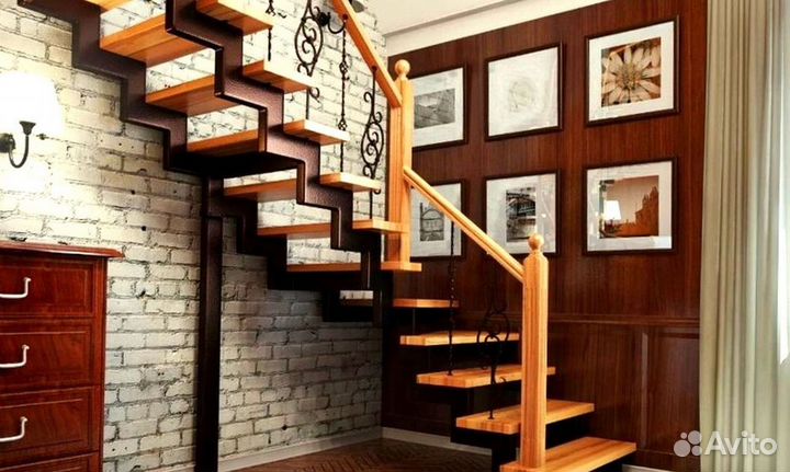 Лестница металл изготовление