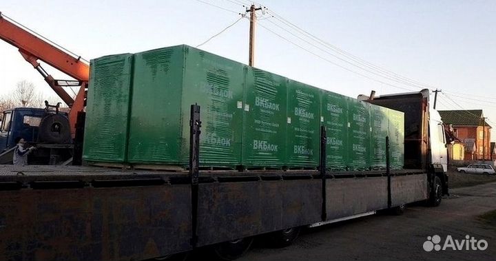 Газобетонные блоки с доставкой