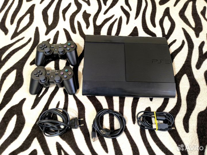 Sony PS3 Super Slim 500Gb Прошитая