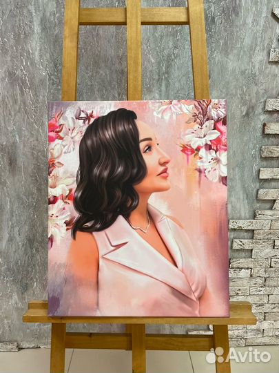 Портрет по фото за 1 день в Нижнем Новгороде