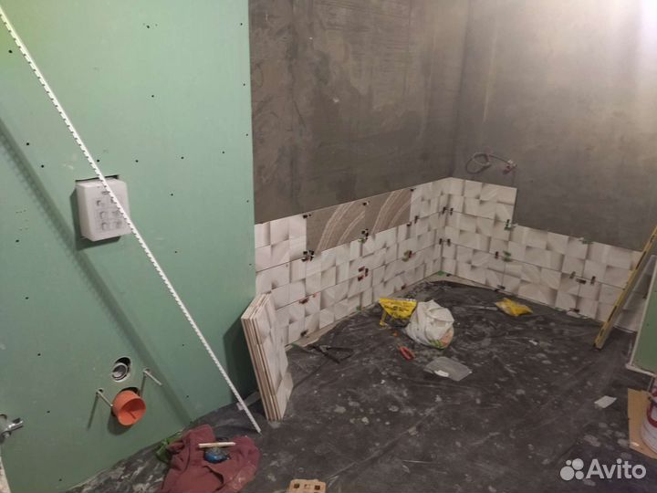 Плиточник отделочник ремонт ванных комнат