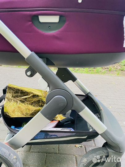 Коляска stokke trailz люлька