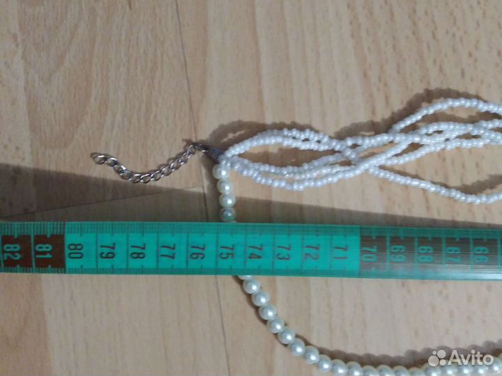 Бусы, 76см