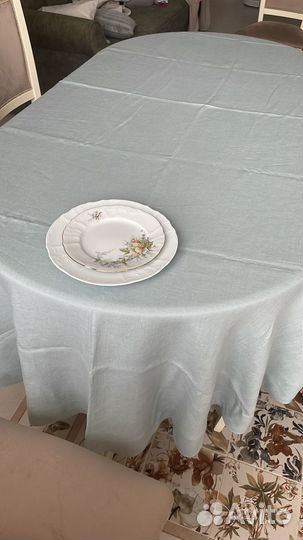 Скатерть натуральный лен