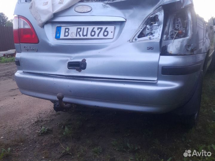 Бампер задний на Ford galaxy, рестайлинг