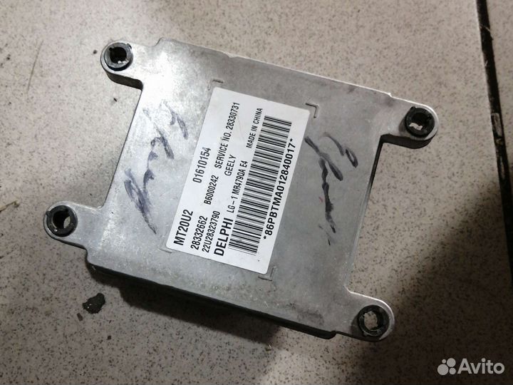 Эбу geely мк крос