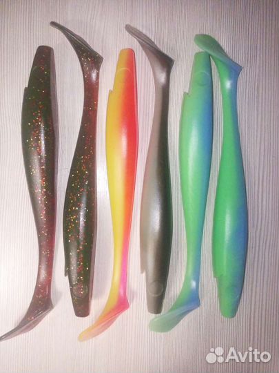 Продам реплики силиконовых приманок и стингеры
