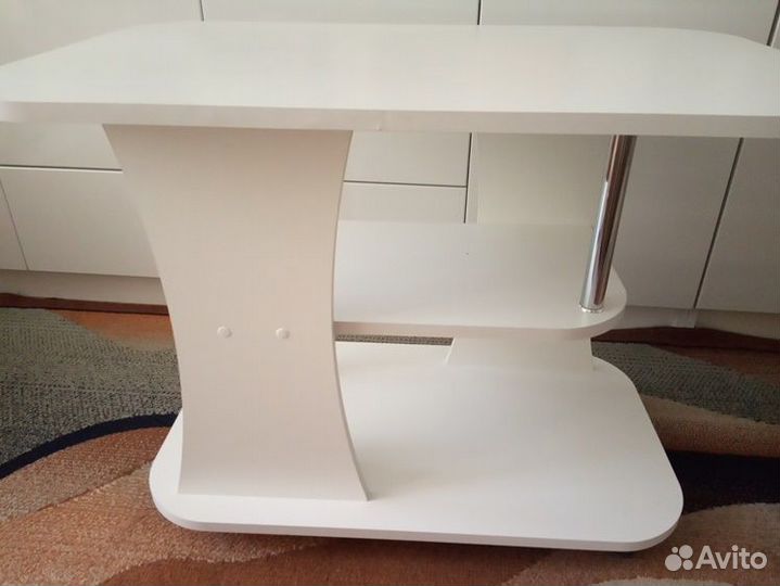 Стол журнальный тип 2 Белый