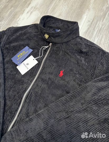 Вельветовая Куртка Polo Ralph Lauren Черная