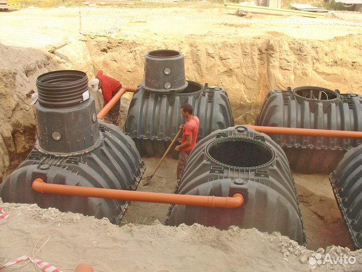 Септик эко Астра 4 дренажный