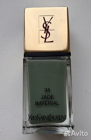 Ysl лак для ногтей 34 jade imperial