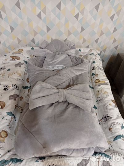 Конверт на выписку зимний