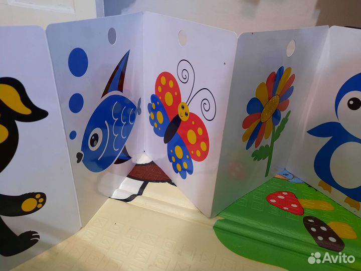 Книжка с картинками Развиваем зрение с рождения