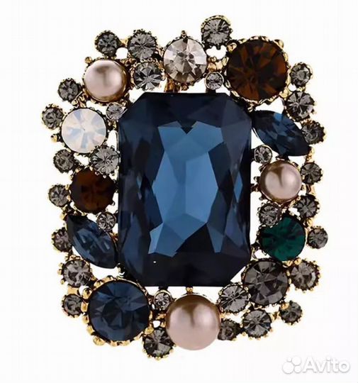 Винтажная брошь 