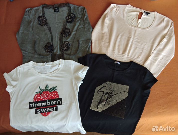 Футболки, кофты, р.42-46