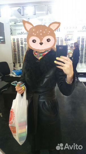 Дубленка женская размер 42