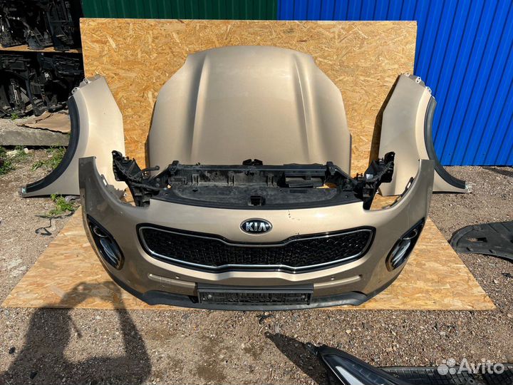 Ноускат Kia Sportage 4 15-18г передний срез