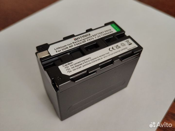 Аккумулятор sony np f970