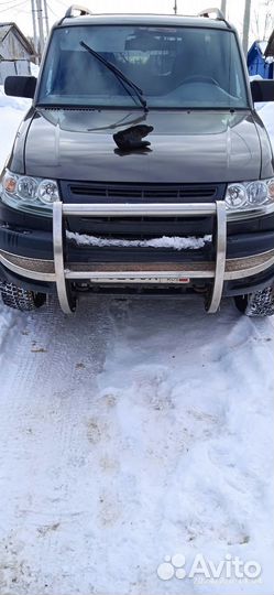 Силовой передний и задний бампер на УАЗ патриот