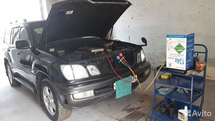 Автокондиционер заправка, откачка Саянск