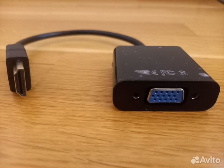 Новый переходник dexp hdmi - VGA+Jack 3.5, 0.2 м