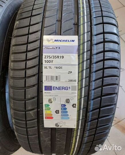 Michelin Primacy 3 245/40 R19 и 275/35 R19 100Y