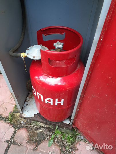 Баллон газовый бу 2шт