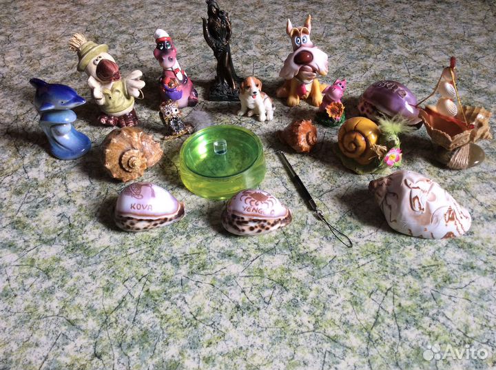 Сувениры Фигурки Ракушки Шкатулка